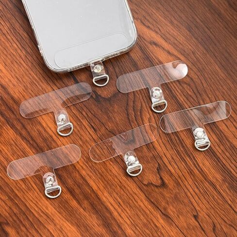 Smartphone Replaceable Tether Tab Portable Phone Anti-lost Lanyard Patch Phones Strap Hanging Hoop Clips in Saudi Arabia