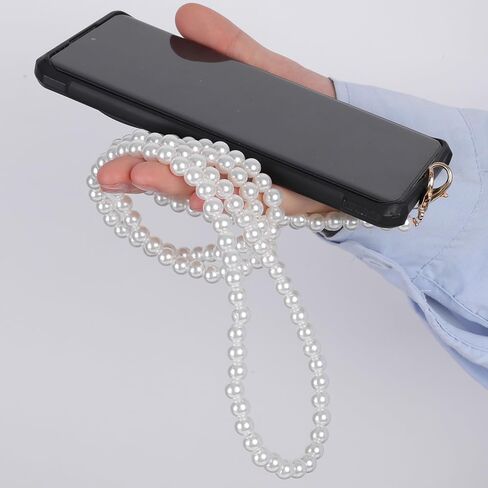 Mobile Phone Beaded Lanyard Universal Smartphone Case Patches Accessories Detachable Cellphone Strap Crossbody Easy to Use in Saudi Arabia