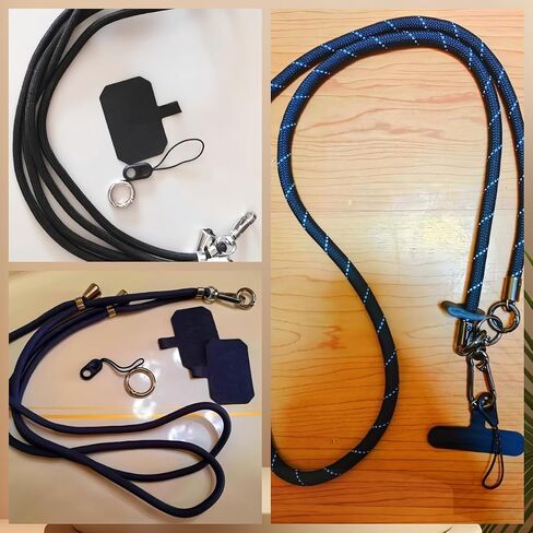 Phone Lanyard Strap Crossbody Strap for Cellphone Charm Wrist Cellphone Chain Wristlet Phone Necklace with Hook Card in Saudi Arabia