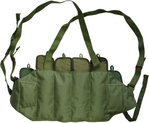 Reproduction Green Chinese Type 81 Type Chest Rig 6 Pockets Magazine Bag Pouch in Saudi Arabia