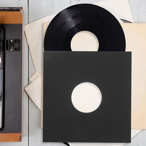 12-Inch Vinyl Record Jackets 4-Pack Sturdy Kraft Paper Sleeves for Vinyl Records Protection for Collectors and Music Enthusiasts in Saudi Arabia