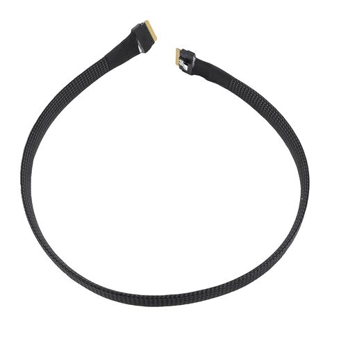 Bewinner SFF 8654 to SFF 8654 Cable, 8i Configuration 24Gbps PCIe 4.0 85 Ohm with Straight Cable Plugs for Servers Storage Systems Workstations in Saudi Arabia