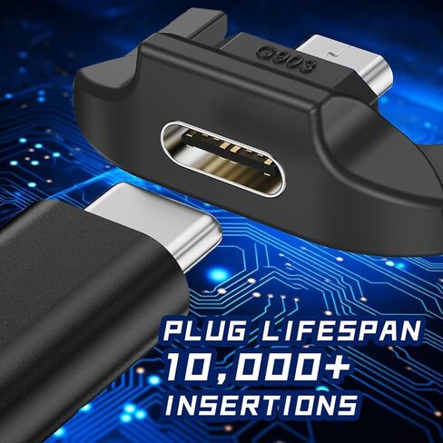 USB-C Charging Adapter Compatible with Logitech G502 Wireless Gaming Mouse | No Dock,Micro-USB to Type-C Converter | Compact & Lightweight Design | Charging & Data Transfer | Model-Specific in Saudi Arabia