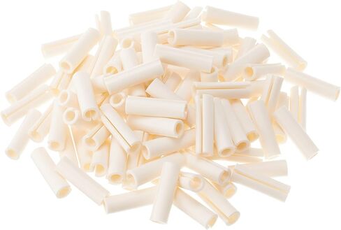 Panduit Label Core, Fiber Optic Cable, Flexible PVC, 7mm Simplex Cable, White, 100 Pack NWSLC-7Y in Saudi Arabia