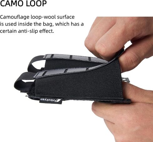 Rifle Magazine Pouch，Double Mag Pouch for AK M4 M16 AR-15 Magazine Pouch 5.56mm MOLLE Magazine Pouch Elastic Rifle Magazine Carrier with Carbon Fiber Patterned PP Plate in Saudi Arabia