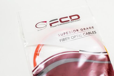 FCD LC SC OM1 Plenum Fiber Optic Patch Cable – Flame-Rated OFNP Corning Glass | 100.0m (328.1ft) | Fire-Safe for Ceiling Runs, Office Racks, Air-Handling Spaces in Saudi Arabia