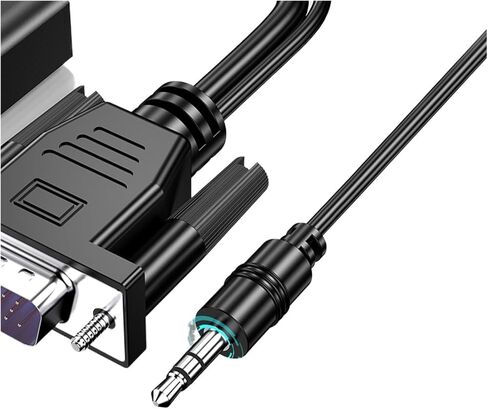 V/GA to HDMI-Compatible Converter Adapter Male to Female Cable with 1080P V/GA Adapter for PC to HDTV Projector in Saudi Arabia