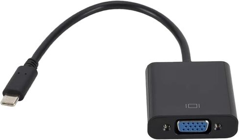 محول كابل USB C إلى أنثى V/GA ​​TY>pe C محول USB 3.1 إلى V/GA ​​لجهاز Pro Air 2019 Chromebook S9/S8 in Saudi Arabia