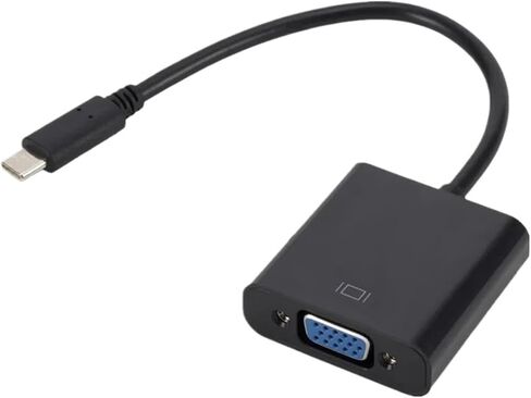محول كابل USB C إلى أنثى V/GA ​​TY>pe C محول USB 3.1 إلى V/GA ​​لجهاز Pro Air 2019 Chromebook S9/S8 in Saudi Arabia