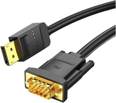 Displayport to V/GA Cable 1080P DP to V/GA Converter Male to Male for Projector M>oni>tor Display Port to V/GA Adapter(5m) in Saudi Arabia