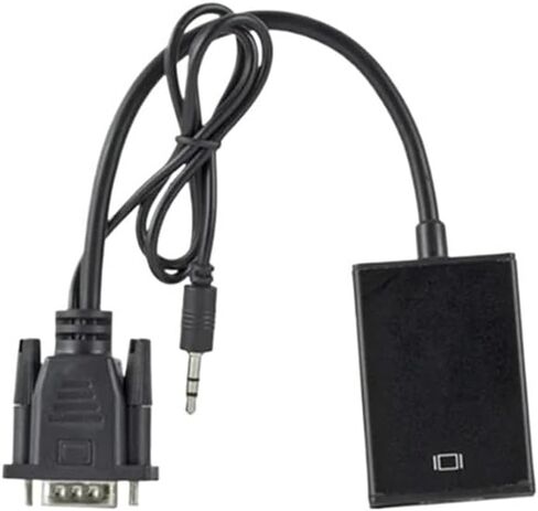 V/GA to HDMI-Compatible Adapter Cable with Output HD 1080P VGA2HDMI-compatible Converter for PC to HDTV Projector in Saudi Arabia