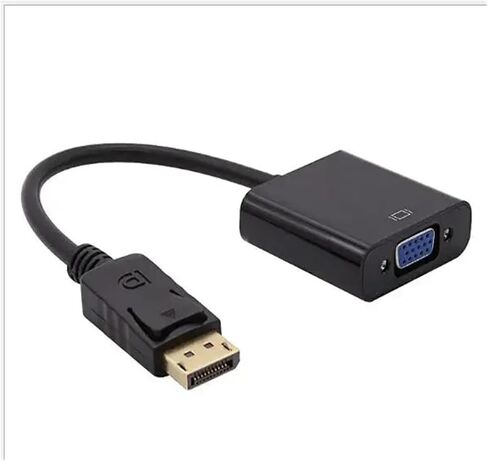 DP إلى V/GA ​​DisplayPort ذكر إلى V/GA ​​أنثى محول كابل محول 1080P لجهاز عرض الكمبيوتر التلفزيون in Saudi Arabia