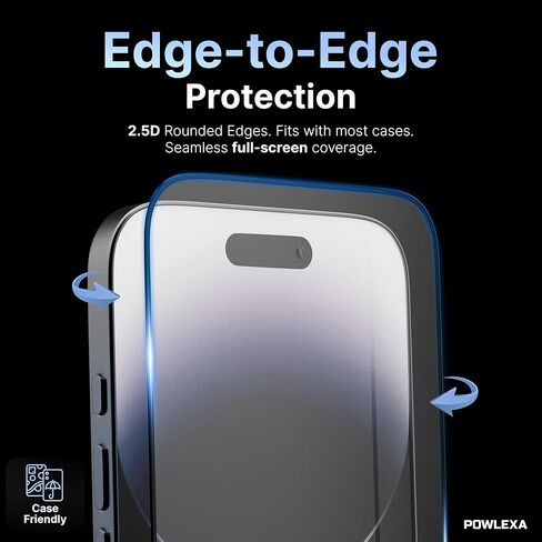 واقي شاشة لهاتف iPhone 17 Pro مقاس 6.3 بوصات 5X أقوى من الزجاج المقسى 9H+ صلابة 12FT درجة عسكرية مقاومة للكسر HD واضحة، إطار تثبيت خالٍ من الفقاعات مقاوم للخدش in Saudi Arabia