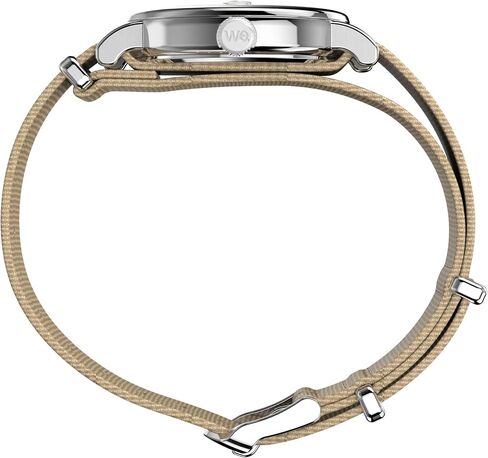 Timex Unisex Peanuts Weekender 38mm Watch - Red Strap White Dial Silver-Tone Case in Saudi Arabia