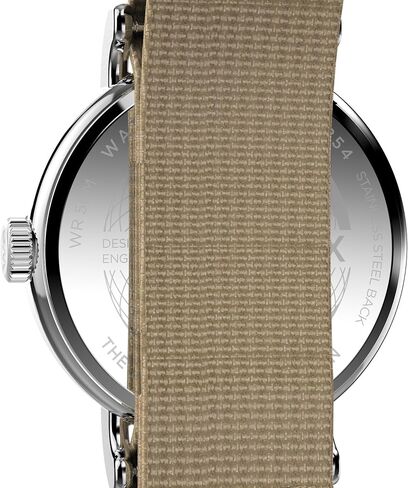 Timex Unisex Peanuts Weekender 38mm Watch - Red Strap White Dial Silver-Tone Case in Saudi Arabia
