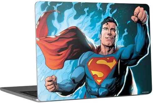 غلاف كمبيوتر محمول من Skinit متوافق مع جهاز MacBook Air 13in M4 (2025) - تصميم أقلام الغطاء الأصلية المرخصة رسميًا من DC Comics Superman Unchained #1 in Saudi Arabia