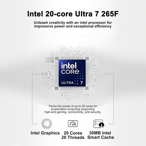 كمبيوتر سطح المكتب Dell Alienware Aurora ACT1250 للألعاب Intel 20-core Ultra 7 265F (>i7-14700) ذاكرة الوصول العشوائي 64 جيجابايت 2 تيرابايت SSD GeForce RTX 5070 Ti 16 جيجابايت GDDR7 DLSS4 Wi-Fi7 1000W PSU مبرد سائل للألعاب AI Win11Pro ICP Hub in Saudi Arabia