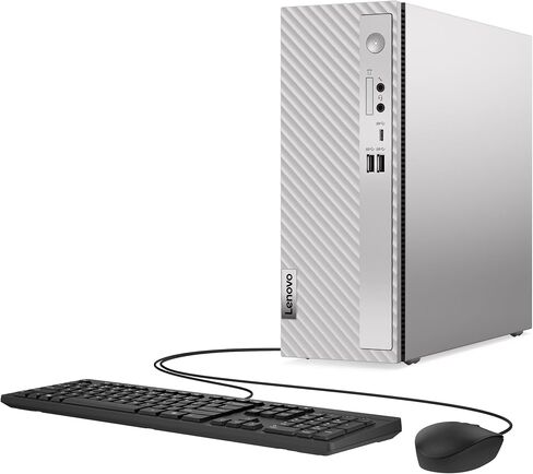 Lenovo IdeaCentre 3 SFF Desktop Computer, 10-core Intel Core i5-14400, 32GB RAM, 1TB SSD, HDMI + VGA, Wi-Fi 6, RJ-45, USB-C, Wired Keyboard & Mouse, Windows 11 Home in Saudi Arabia