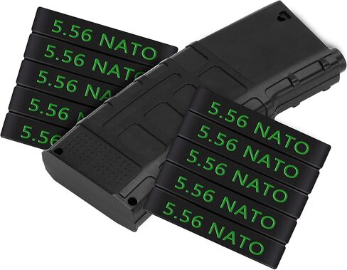 أشرطة تحديد المجلات Ideagle 5.56، 10 عبوات 556 أشرطة Mag من الناتو 5.56×45 مم in Kuwait