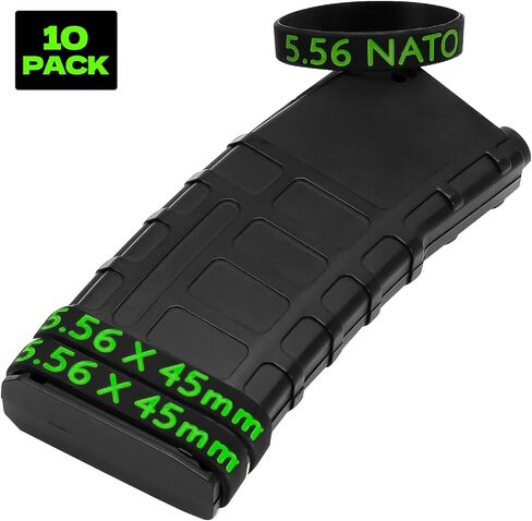 أشرطة تحديد المجلات Ideagle 5.56، 10 عبوات 556 أشرطة Mag من الناتو 5.56×45 مم in Kuwait