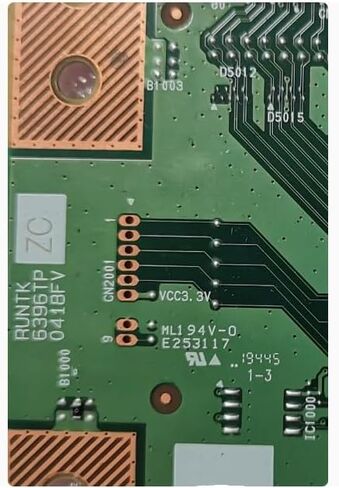 لوحة منطقية RUNTK 6396TP ZC 0418FV لجزء التحكم LU70C51 LU70C51 LS70M31 in Kuwait