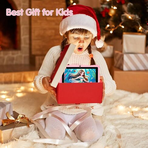 Yinoche Kids Tablet 7 "Android Tablet for Kids 3-7 32GB أقراص للأطفال الصغار مع Case WiFi Parental Control Dual Camera GMS معتمد in Kuwait