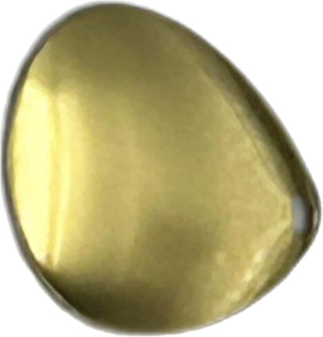 25 Pack Spinner Blades Colorado Brass and Nickel Spinner Lure Making Parts Accessories DIY Spinnerbait Inline Spinner Premium Colorado Smooth and Hex Blades - Made in USA in Saudi Arabia