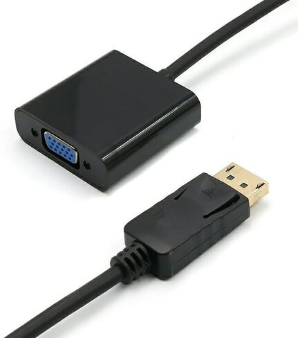 محول DisplayPort إلى VGA 1080P DisplayPort إلى محول VGA/HDTV لأجهزة الكمبيوتر المحمول وشاشات العرض ومحولات HDTV DVI in Saudi Arabia