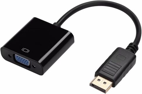 محول DisplayPort إلى VGA 1080P DisplayPort إلى محول VGA/HDTV لأجهزة الكمبيوتر المحمول وشاشات العرض ومحولات HDTV DVI in Saudi Arabia
