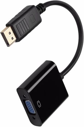 محول DisplayPort إلى VGA 1080P DisplayPort إلى محول VGA/HDTV لأجهزة الكمبيوتر المحمول وشاشات العرض ومحولات HDTV DVI in Saudi Arabia