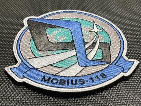 قسط Ace Combat Mobius 118 سرب مطرز المعنويات التصحيح هوك/حلقة مدعومة حجم 4 بوصة في القطر in Kuwait