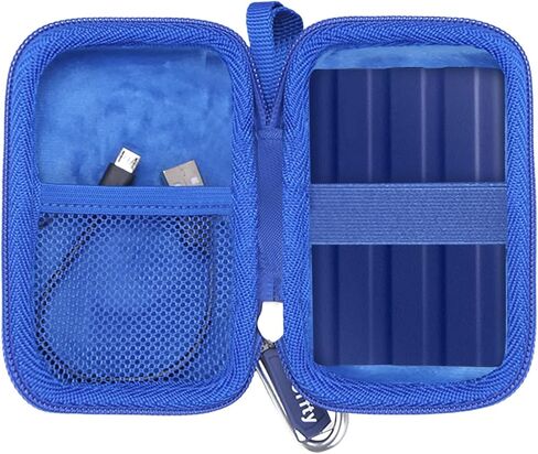 Hard Drive Case for Samsung T9 Portable SSD/Samsung T7 Shield/ T7/ T7 Touch Portable SSD Solid State Drive 1TB, 2TB, 500GB, Case Only (Blue) in Saudi Arabia