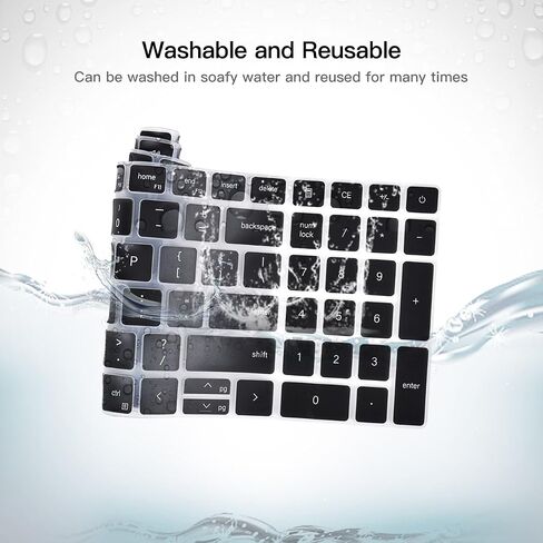 Keyboard Cover for 2025 Dell 16 Plus Laptop DB16250, Dell 16 Plus 2-in-1 Laptops DB16255 DB06250, Dell 16 Laptop DC16250 DC16251, Dell Inspiron 16 5640 5645 Keyboard Skin Protector, Black in Saudi Arabia
