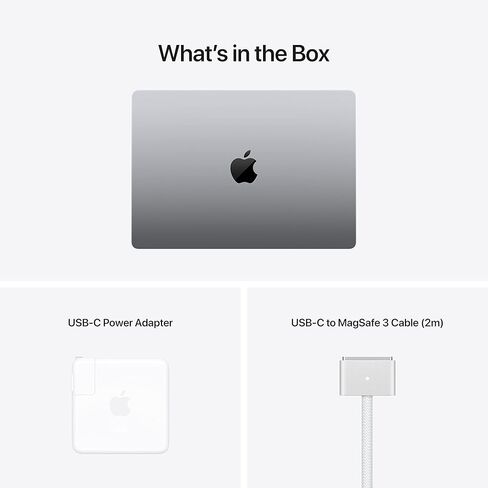 Apple 2021 MacBook Pro with Apple M1 Pro Chip, 14-inch, 32GB RAM, 1TB SSD Storage, Space Gray (Renewed) in Saudi Arabia