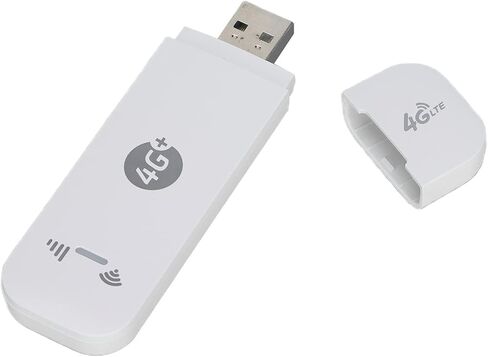 Zunate Wireless Network Adapter USB U8 WiFi Modem with Wide Coverage Area and Plug and Play Function, Ideal for Surfing and Gaming Enthusiasts (Black) in Saudi Arabia