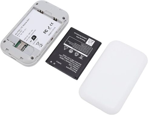 Bewinner 4G 5G LTE Mobile Hotspot, 300Mbps Portable WiFi Router with SIM Card Slot, 10 Connected Devices, LED Display Portable Internet for Travel in Saudi Arabia