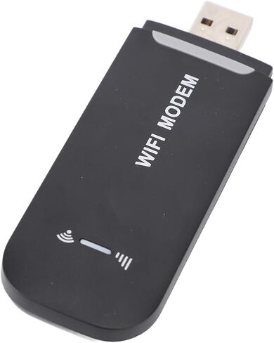 مودم Dpofirs 4G LTE WiFi - يدعم 8 أجهزة، حتى 150 ميجابت في الثانية، نقطة اتصال محمولة للسفر والأعمال، التوصيل والتشغيل، تشفير WPAWPA2 (أبيض) in Saudi Arabia