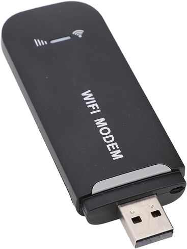 مودم Dpofirs 4G LTE WiFi - يدعم 8 أجهزة، حتى 150 ميجابت في الثانية، نقطة اتصال محمولة للسفر والأعمال، التوصيل والتشغيل، تشفير WPAWPA2 (أبيض) in Saudi Arabia