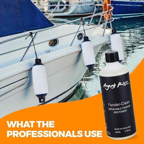 Fender-Clean - Boat Vinyl Cleaner for Inflatable Boat Fenders | Marine Grade Boat Cleaning Supplies in Saudi Arabia
