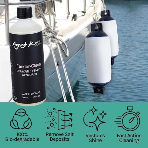 Fender-Clean - Boat Vinyl Cleaner for Inflatable Boat Fenders | Marine Grade Boat Cleaning Supplies in Saudi Arabia