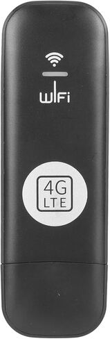 VBESTLIFE 4G LTE USB WiFi Dongle، راوتر هوت سبوت متنقل، سرعة عالية 150 ميجابت في الثانية 8 مستخدمين يشاركون جهاز مودم محمول مع فتحة بطاقة SIM للسفر in Saudi Arabia