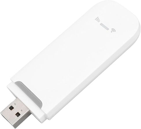 VBESTLIFE 4G LTE USB WiFi Dongle, Mobile Hotspot Router, 150Mbps Portable Modem Device with SIM Card Slot for Travel, Support 10 Users (Black) in Saudi Arabia