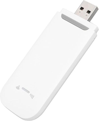 VBESTLIFE 4G LTE USB WiFi Dongle, Mobile Hotspot Router, 150Mbps Portable Modem Device with SIM Card Slot for Travel, Support 10 Users (Black) in Saudi Arabia