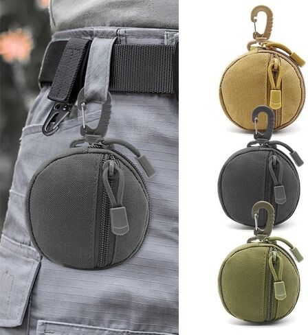 Mini Tactical MOLLE Pouch - Resistant EDC Pouch Bag Small Utility Pouch for Outdoor Travel in Saudi Arabia