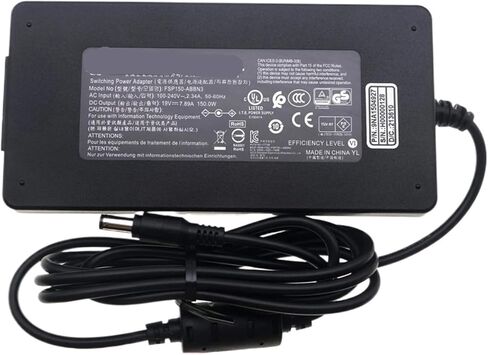 19V 7.89A 7.9A 150W 5.5 * 2.5mm AC Adapter(US Plug) in Saudi Arabia