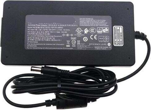 19V 7.89A 7.9A 150W 5.5 * 2.5mm AC Adapter(US Plug) in Saudi Arabia