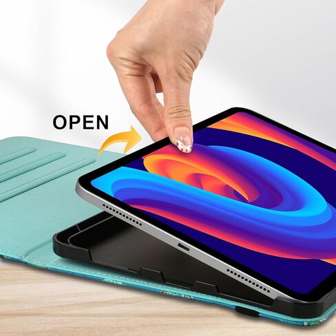 حافظة واقية لجهاز iPad (A16) الجيل الحادي عشر 11 بوصة (2025) وiPad الجيل العاشر 10.9 بوصة (2022)، غطاء حامل عرض متعدد الزوايا مع حامل قلم وجيب لجهاز iPad 11 بوصة، كحلي in Kuwait