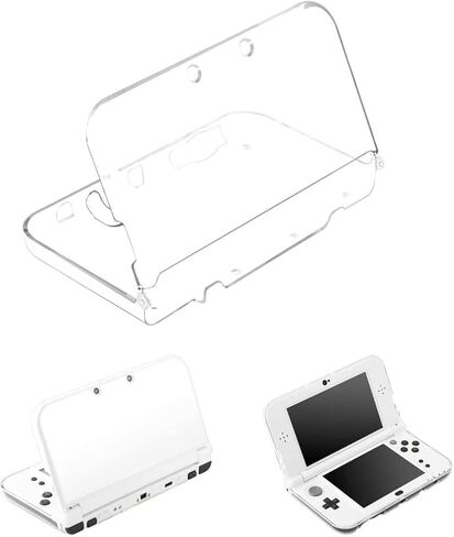 Slim Crystal Clear Protective Hard Shell Skin Case Cover for Nintendo New 3DS XL LL 2015 in Saudi Arabia