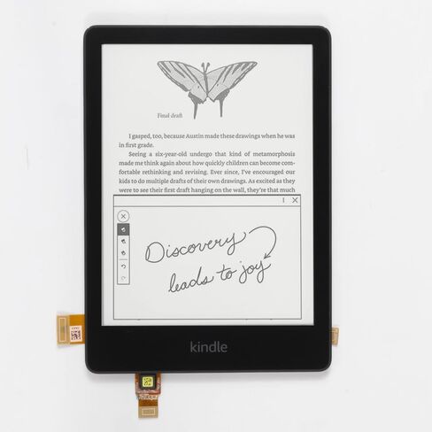 شاشة ED068KC5 مقاس 6.8 بوصة مع إطار لأجزاء شاشة قارئ Kindle Paperwhite 5 in Saudi Arabia