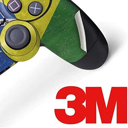 ملصق Skinit المخصص للألعاب متوافق مع وحدة تحكم PS4 Pro/Slim - تصميم علم كرة القدم الأرجنتيني in Saudi Arabia